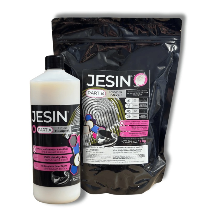 JESIN – Pulbere de turnare ignifuga, cu amestec usor 2:1 si finisaj neted 3KG