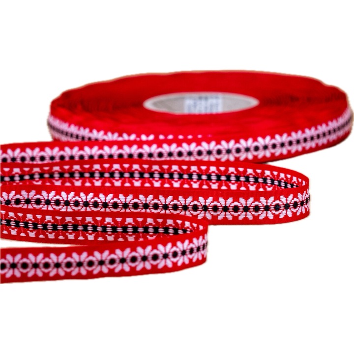Banda/panglica ornament cu motiv traditional, tip T20NP1-6, latime 20mm, 50m/rola