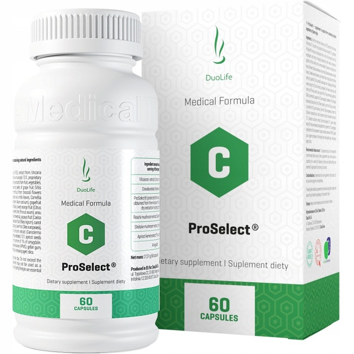Supliment alimentar DuoLife Medical Formula ProSelect capsule 60 buc