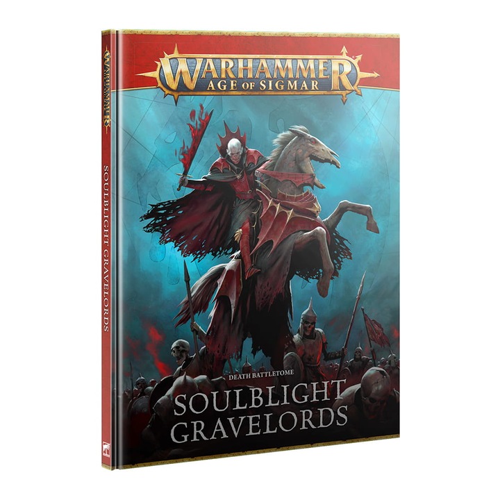 Warhammer Age of Sigmar játékbővítmény, Battletome Soulblight Gravelords 2025, Games Workshop, Angol, Többszínű