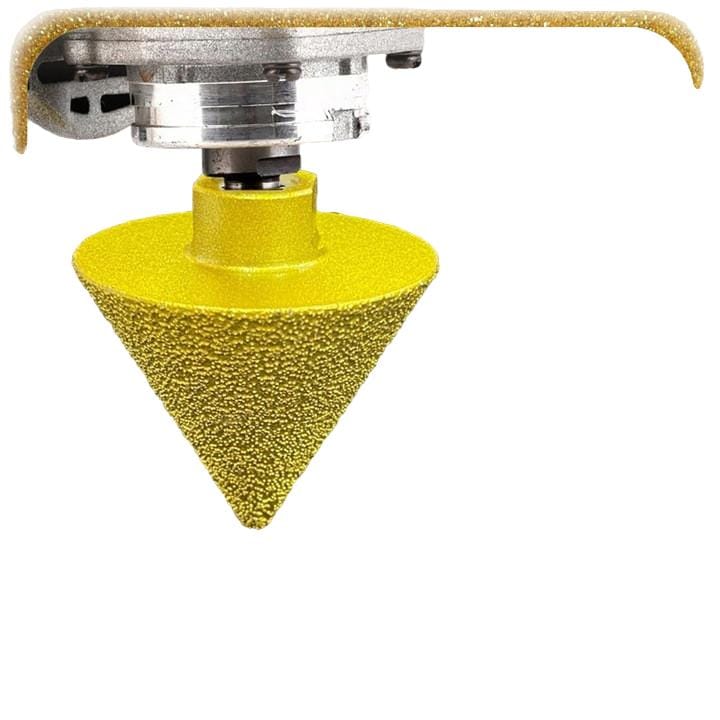 Milling cutter diamantata conica pentru gresie, 2-50 mm