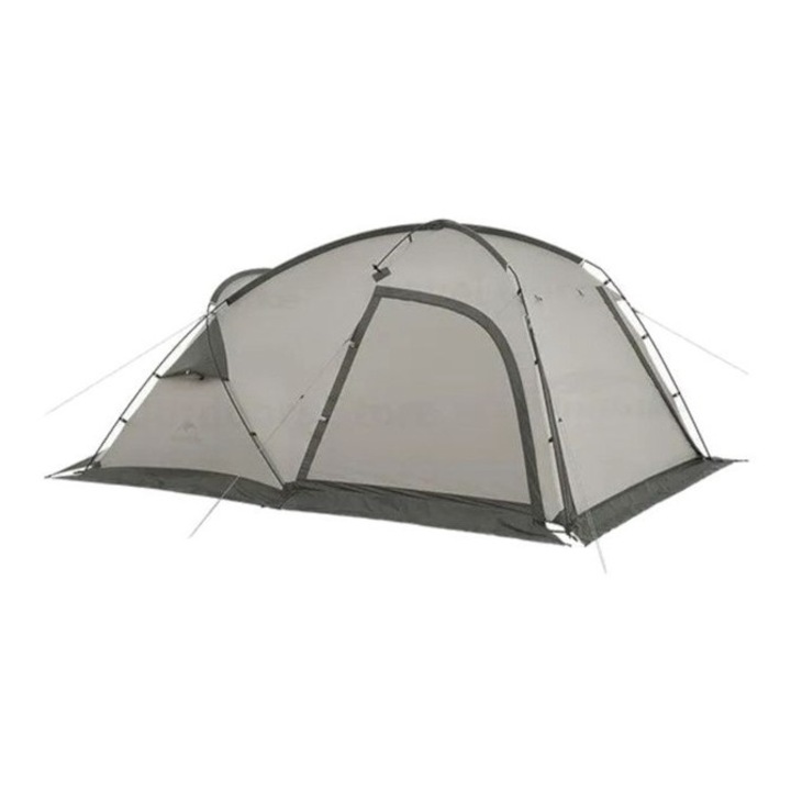 Къмпинг палатка за 2 души, NATUREHIKE, Найлон, Сив