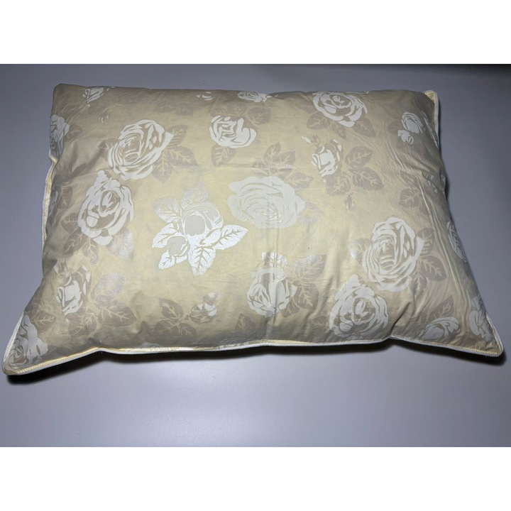 50% libatollal töltött párna, sárga, 50x70, 1 kg