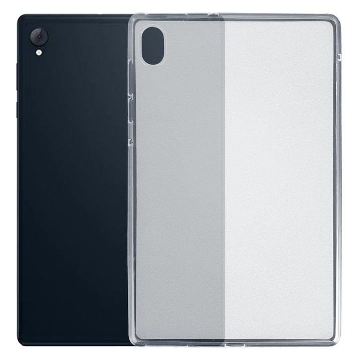 Husa tableta pentru Lenovo K10 HD 2nd Gen / TB-X6C6X din TPU, spate mat transparent