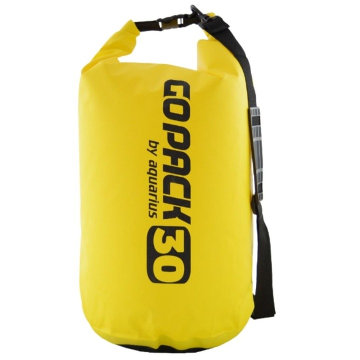 Geanta sport, Aquarius, 30L, galben, 70x25cm