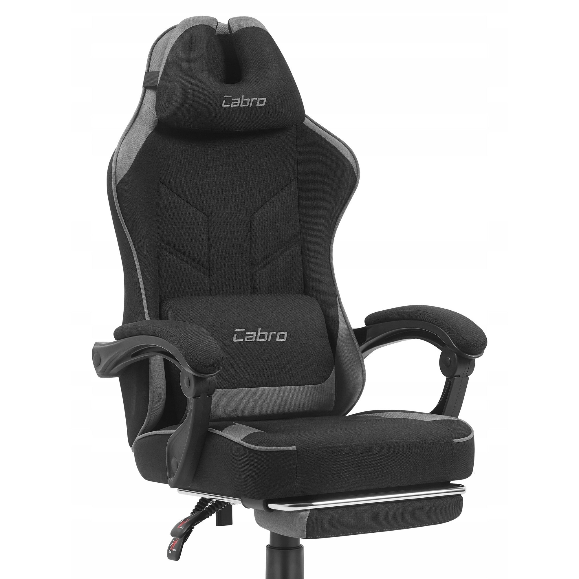 Scaun gaming Kring Saitama, suport lombar si tetiera, inclinare