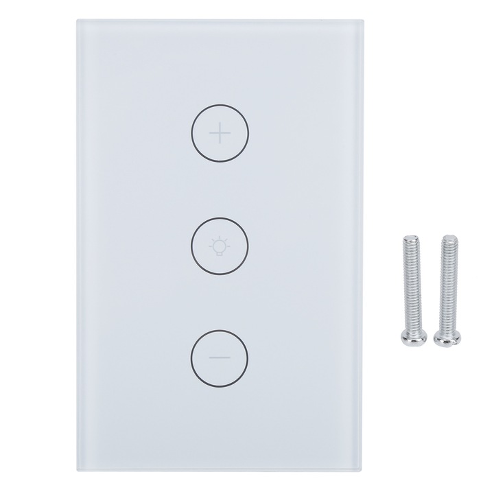 WIFI интелигентен димер, гласово управление, настройка на таймер, 400W, бял