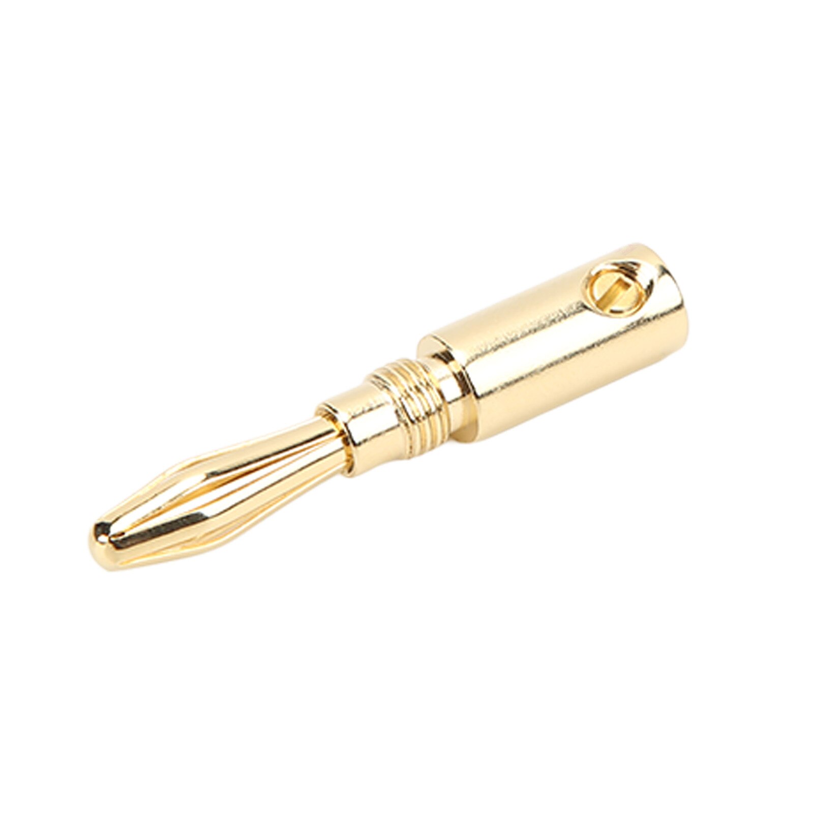 Set 10 Conectori Banana 4mm pentru Echipamente Electronice, 24K