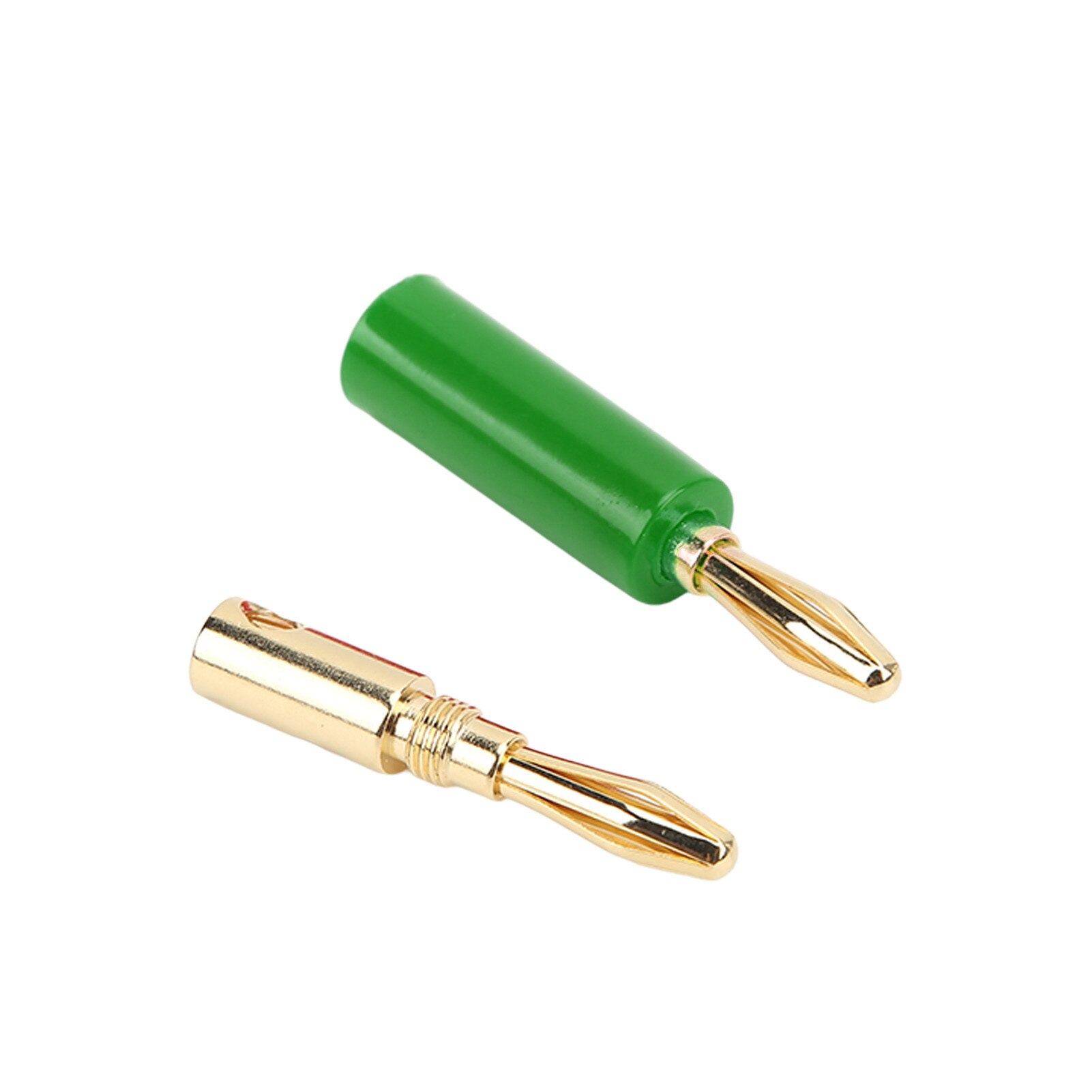 Set 10 Conectori Banana 4mm pentru Echipamente Electronice, 24K