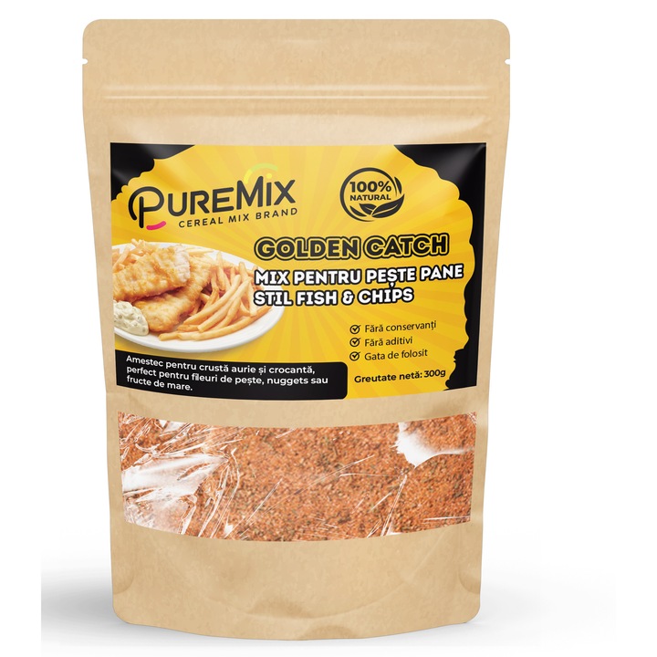Golden Catch – Mix pentru Peste Pane