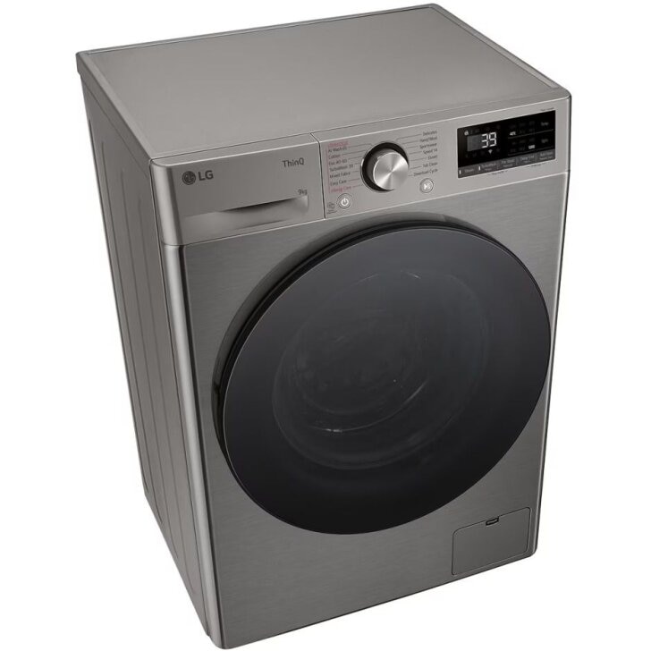 Masina de spalat rufe LG F2WR709S2P, 9 kg, Clasa A, 1200 rpm, Wi-Fi, 14 programe Gri