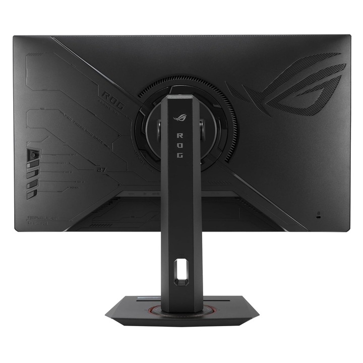 ASUS ROG Strix 27" XG279CNS Gaming Monitor, Gyors IPS LED, ASUS ROG Strix, 27" XG279CNS, Full HD 1920 x 1080, HDMI, DisplayPort, Pivot, 380 Hz, 0.3 ms Fekete