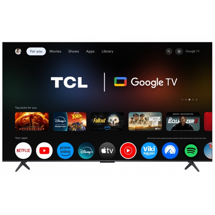 TCL LED телевизор 139 см (55") 55C61KS, Ultra HD 4K, Smart TV, CI+