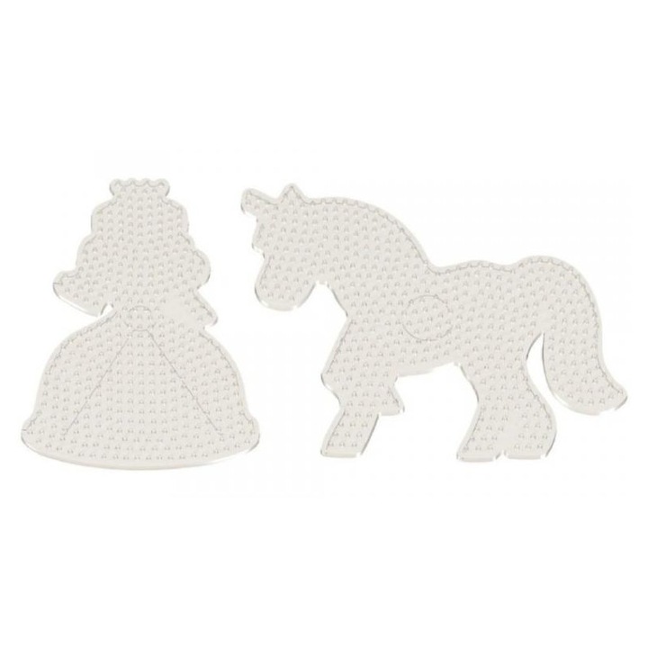 Playbox 1935988 PlayBox: 5mm-es MIDI vasalható gyöngy alap hercegnő és unikornis 5-5db-os szett