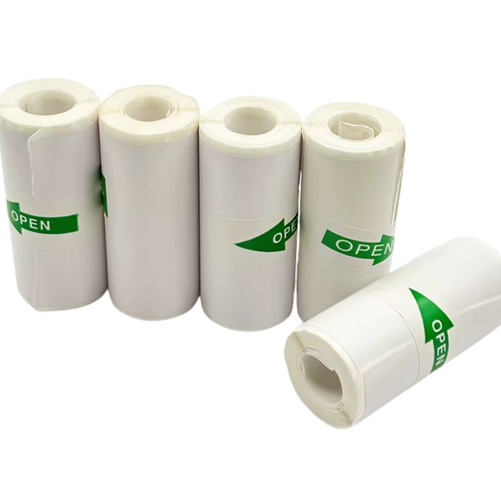 Set 5 Role Hartie Termica, RAMWISH, 57 mm, 10-12 m/Rola, Alb