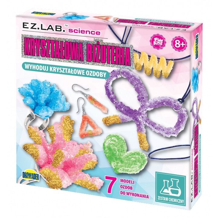 Lányka ékszerszett, Dromader, többszínű