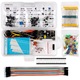 Kit de componente electronice, LED, Potrivit pentru kit de componente UNO R3, kit pentru incepatori, potentiometru 3386P, inclusiv telecomanda, motor pas cu pas, tutorial online