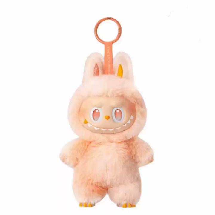 Плюшена играчка Labubu V3, 15cm, Жълто