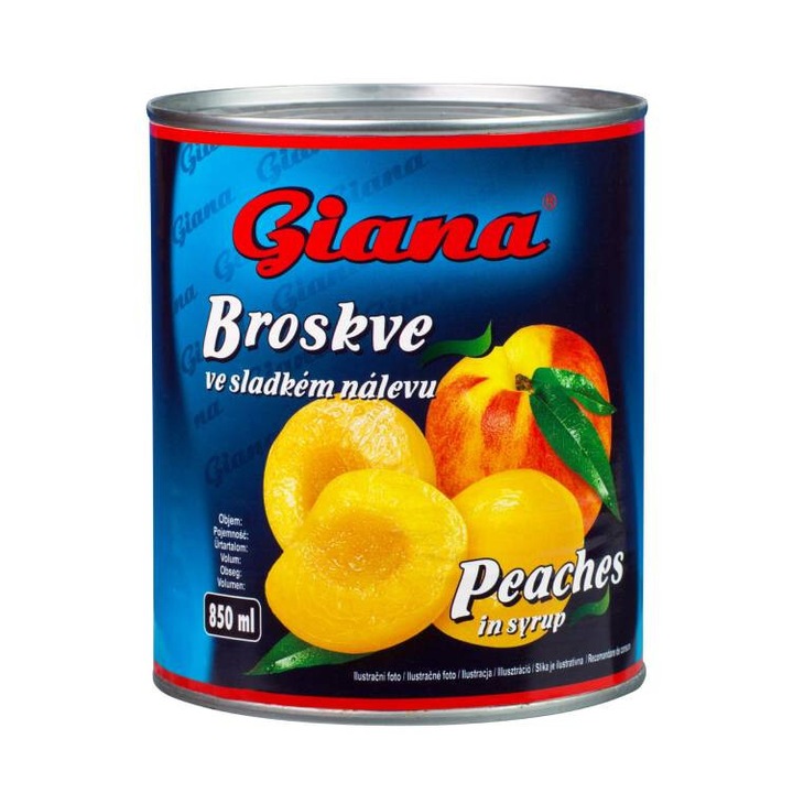 Giana Őszibarack 850Ml