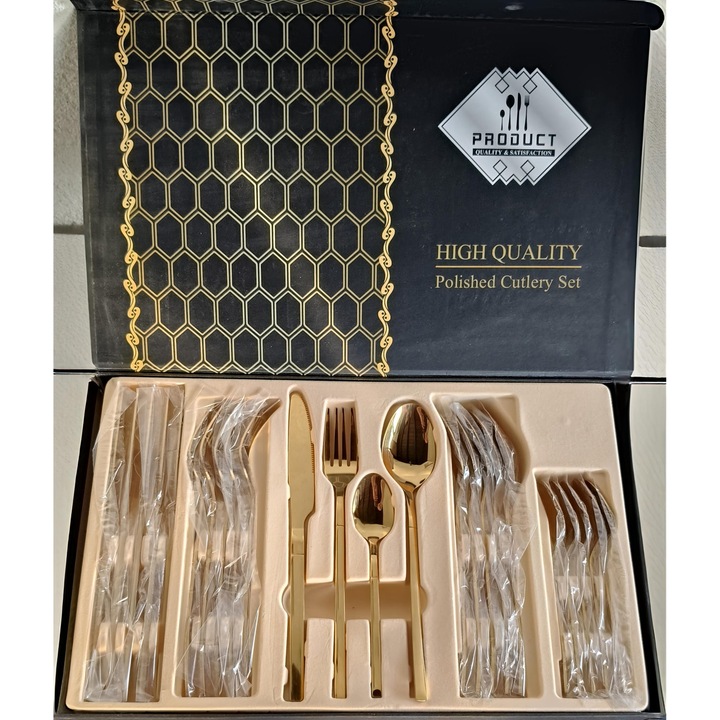 Set de Tacamuri de 24 de Piese pentru 6 Persoane