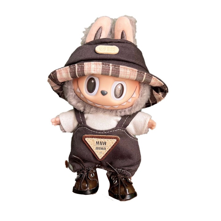 Labubu ruhakészlet, (a baba nem tartozék) 17 cm-es babához, Labubu babakiegészítők, LBB-63