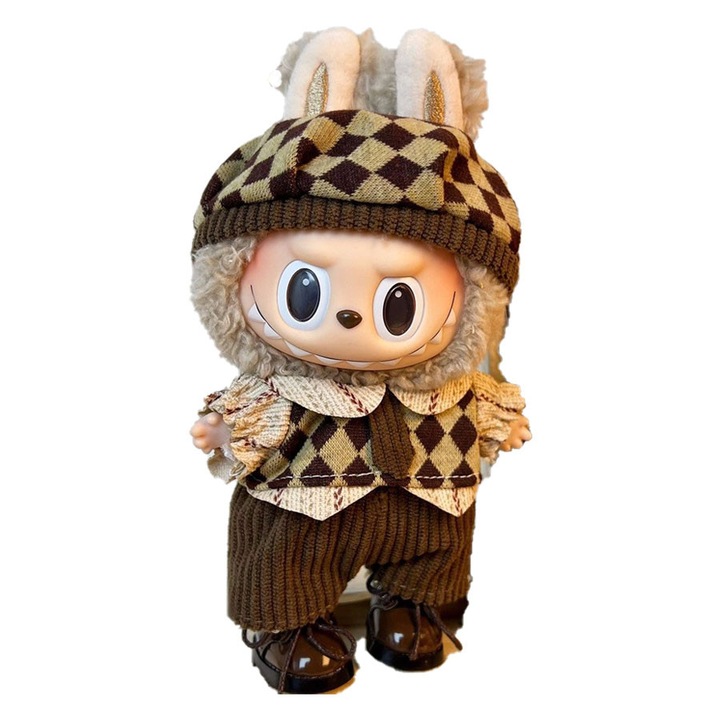 Labubu ruházati készlet, (a baba nem tartozék) 17 cm-es babához, Labubu babakiegészítők, LBB-5