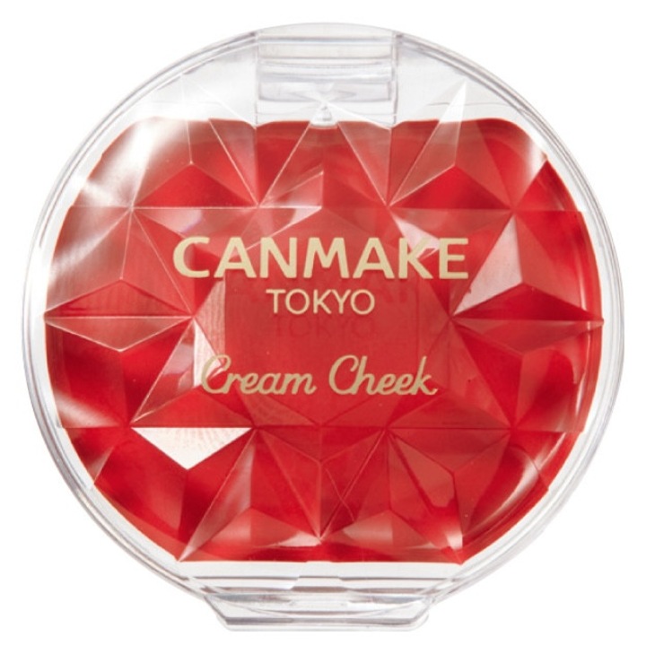 Руж за бузи Canmake Cream (прозрачен тип) CL01 Clear Red Heart 2.4g