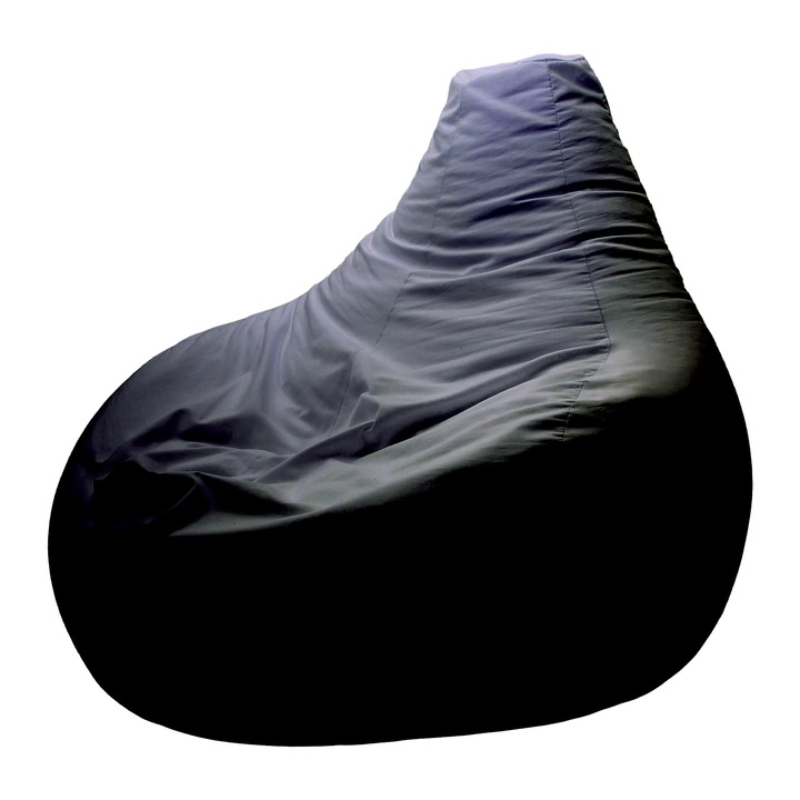 ZigZag Gamer2 Nagy Gamer babzsák Puma bútorszövet, levehető, mosható huzat, polisztirol gyöngy töltet, szürke