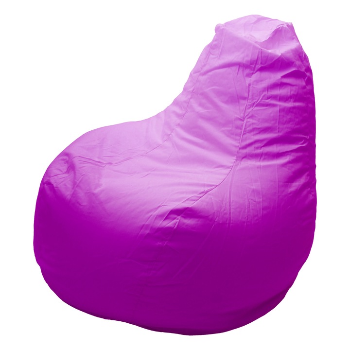 ZigZag Gamer1 Babzsák Puma bútorszövet, levehető, mosható huzat, polisztirol gyöngy töltet, pink