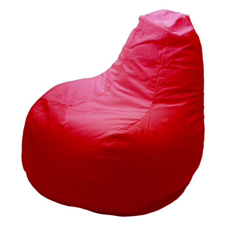 ZigZag Gamer1 Babzsák Puma bútorszövet, levehető, mosható huzat, polisztirol gyöngy töltet, piros