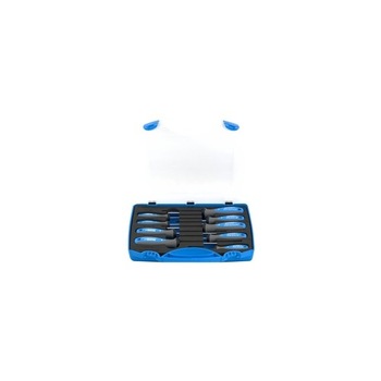 Set surubelnite Unior, maner bimaterial, cutie de plastic, 9 piese Set surubelnite Unior, maner bimaterial, cutie de plastic, 9 piese