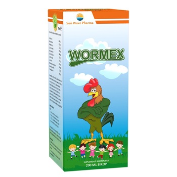 Supliment alimentar Wormex Sun Wave Pharma, 200 ml Supliment alimentar Wormex Sun Wave Pharma, 200 ml