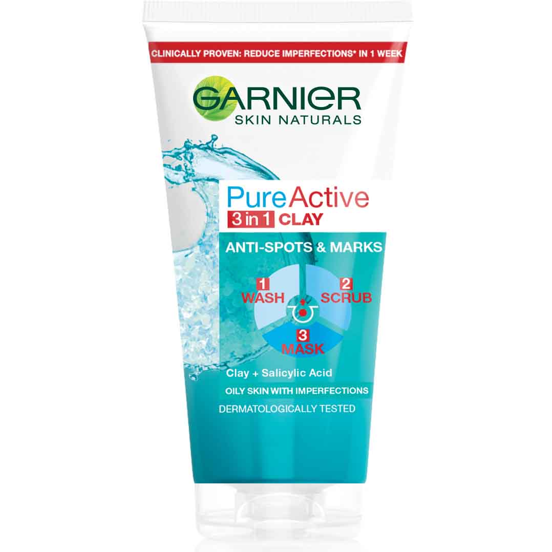 Garnier Gel curatat fata cu pompa ml Pure Active - ImportDirect