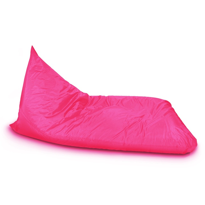 ZigiSUN Babzsák óriás nyugágy Sylvia bársonyos bútorszövet, levehető, mosható huzat, polisztirol gyöngy töltet, pink