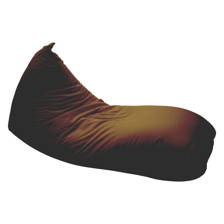 ZigiSUN Babzsák óriás nyugágy Puma bútorszövet, levehető, mosható huzat, polisztirol gyöngy töltet, barna