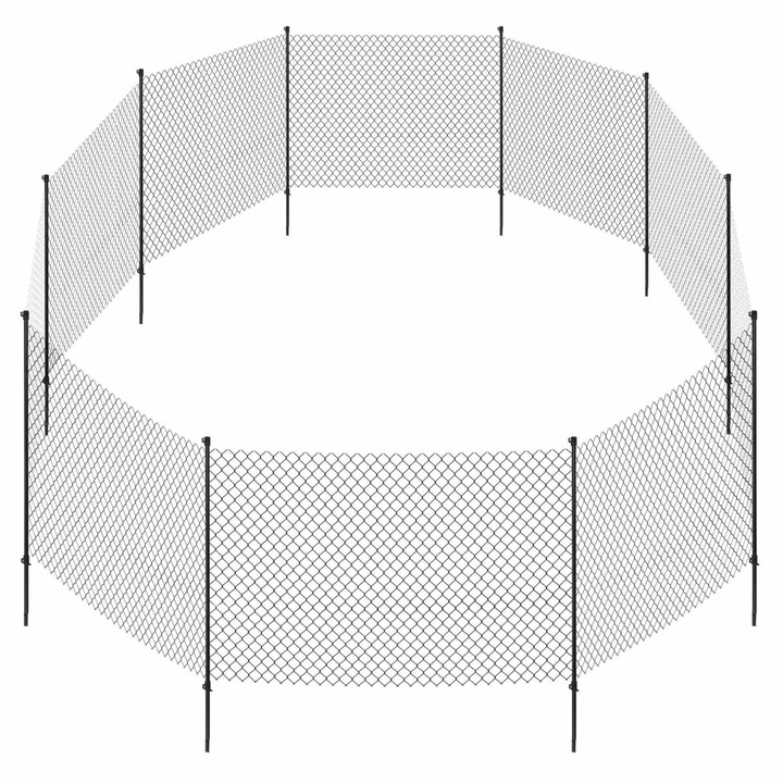 Gard Mobil, Trixie, 15 m, Negru, 39539