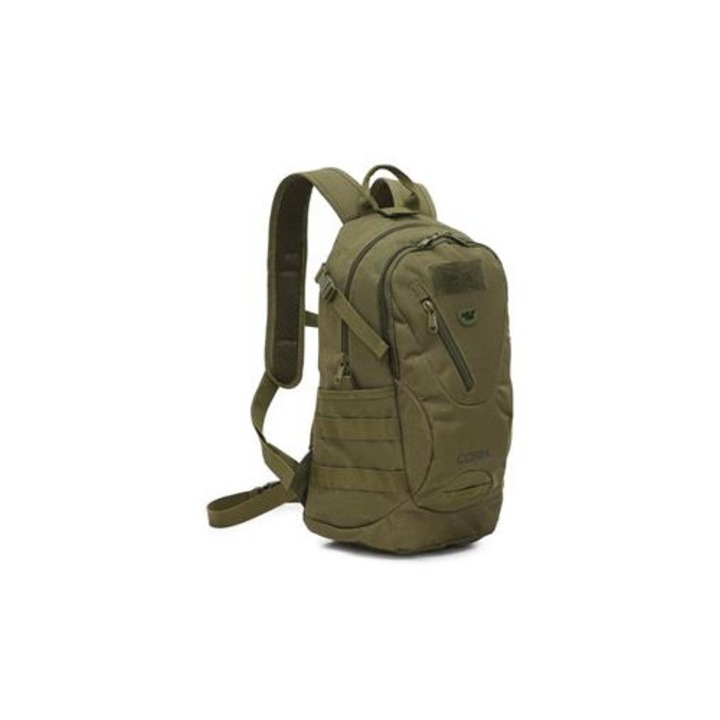 Rucsac tactic NC3905 Cobra, 25L, personalizabil, verde, dimensiuni 41x25x14cm
