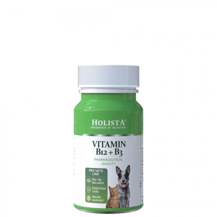 Vitamina B12 + B3 - 90 Tablete.