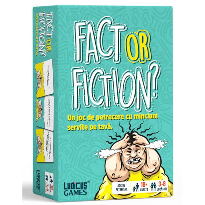 Joc Ludicus Games - Fact or Fiction, lb. romana