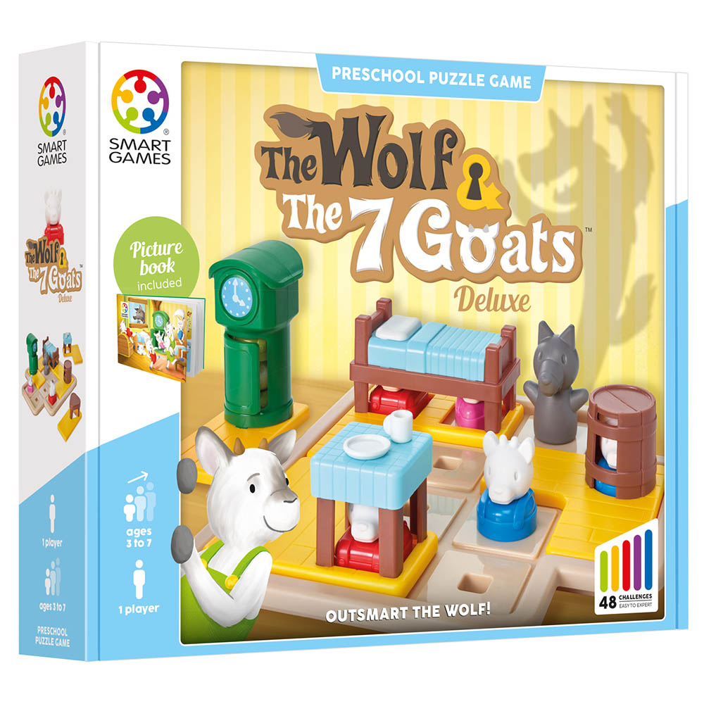 Joc Smart Games - The Wolf & The 7 Goats, editie internationala