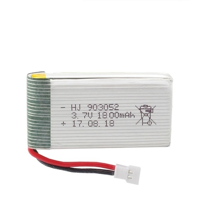 Батерия 903052 LiPo 1800Mah 3.7V, 57x29x10mm, Nafpro