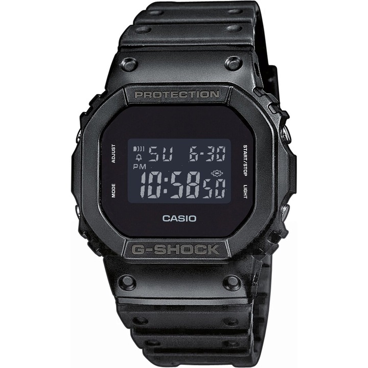 Ceas barbatesc Casio DW-5600UBB-1ER, Quartz, 43mm, 20ATM