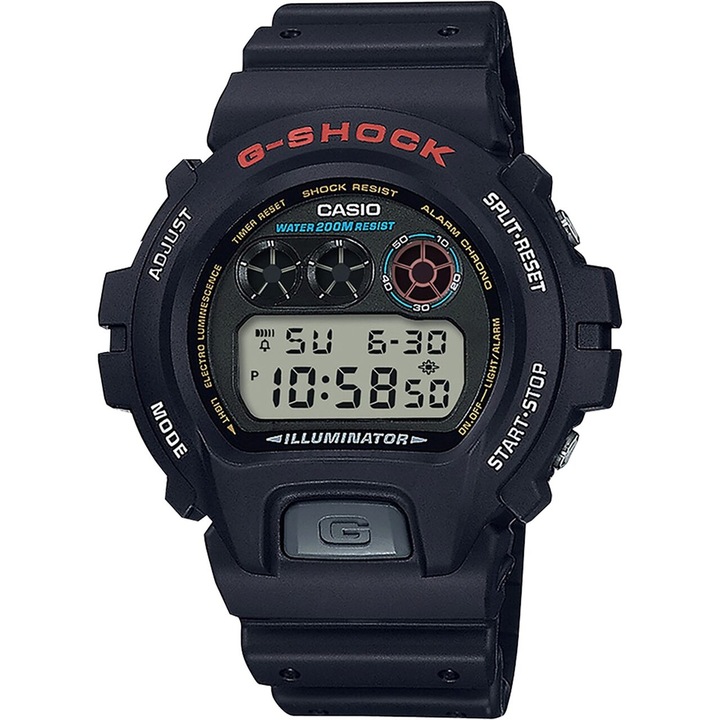 Ceas barbatesc Casio DW-6900U-1ER, Quartz, 50mm, 20ATM