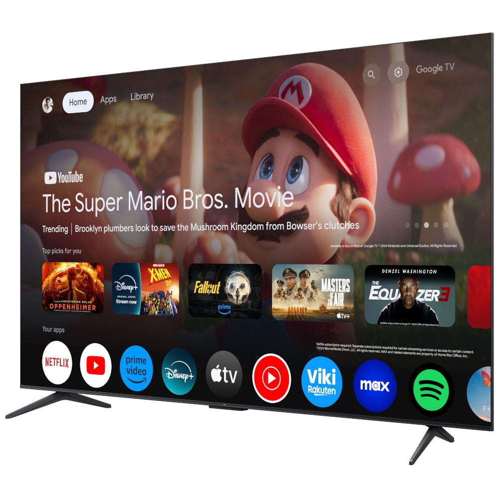 Televizor Smart Mini LED TCL 85Q6C, 215 cm, 4K, smart Google TV