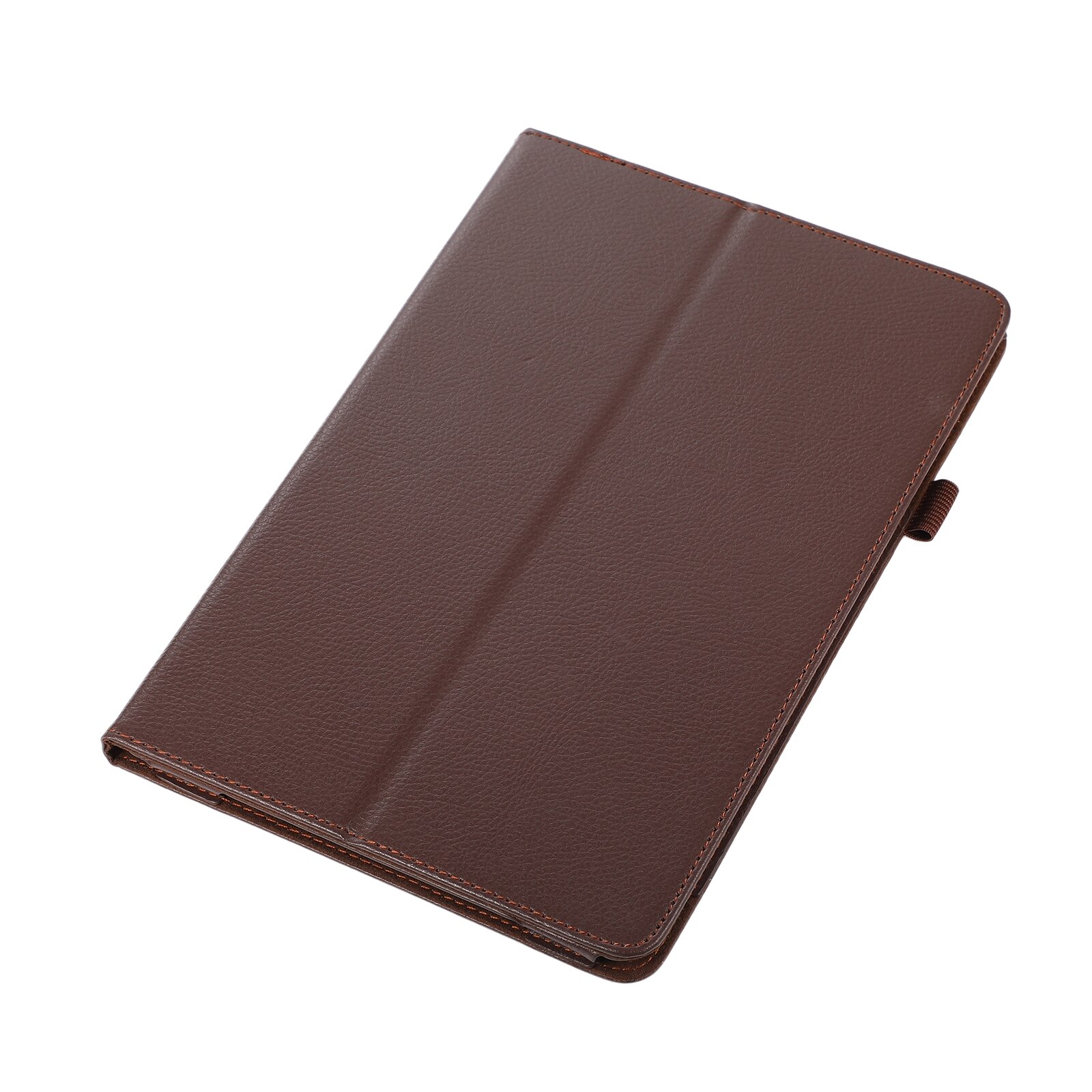 Husa tableta pentru Honor Tablet V7 Pro, textura granulata, design orizontal, piele cu suport si loc pentru stilou, Albastru