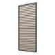 Panou fix pentru umbrire, cu lamele rotative, 1.3 m, UnicSpot