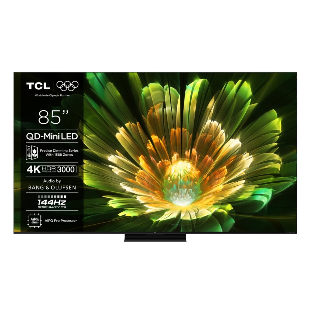 Televizor Mini LED TCL 216 cm 85" 85Q7C, Ultra HD 4K, Smart TV, WiFi, CI+