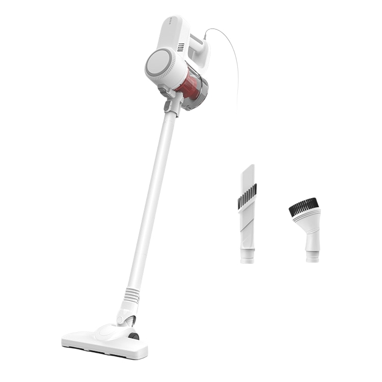 Aspirator vertical, 400 W, 14 KPa, capacitate butoi de praf de 800 ml, lungime cablu 5 m, filtrare cu cinci straturi de inalta eficienta, protejeaza-ti sanatatea, alb