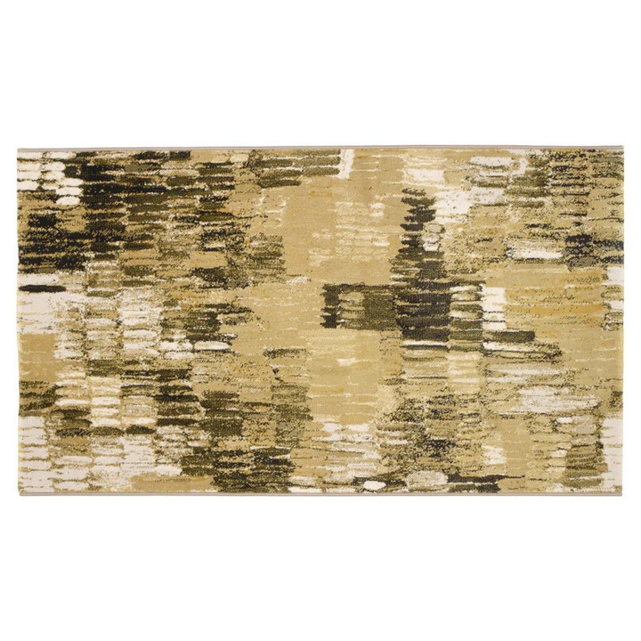 Covor Indomex Mireille 160x230cm auriu, material poliester