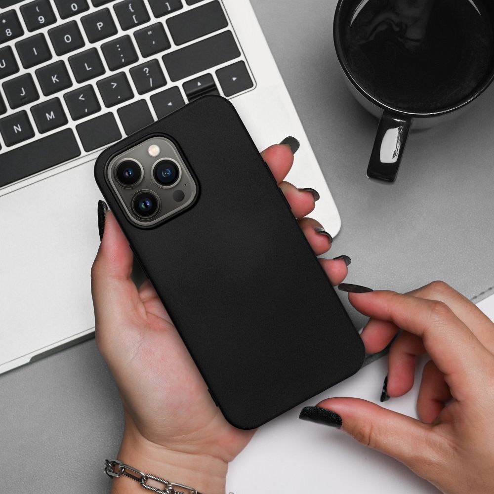 Husa silicon pentru Iphone 17 Pro Max Black